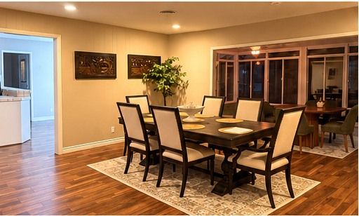 Dining room at Castle Cove Haven